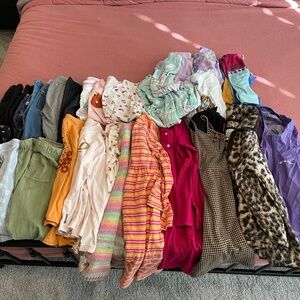 Little girls winter/spring haul sz6/7 name brand